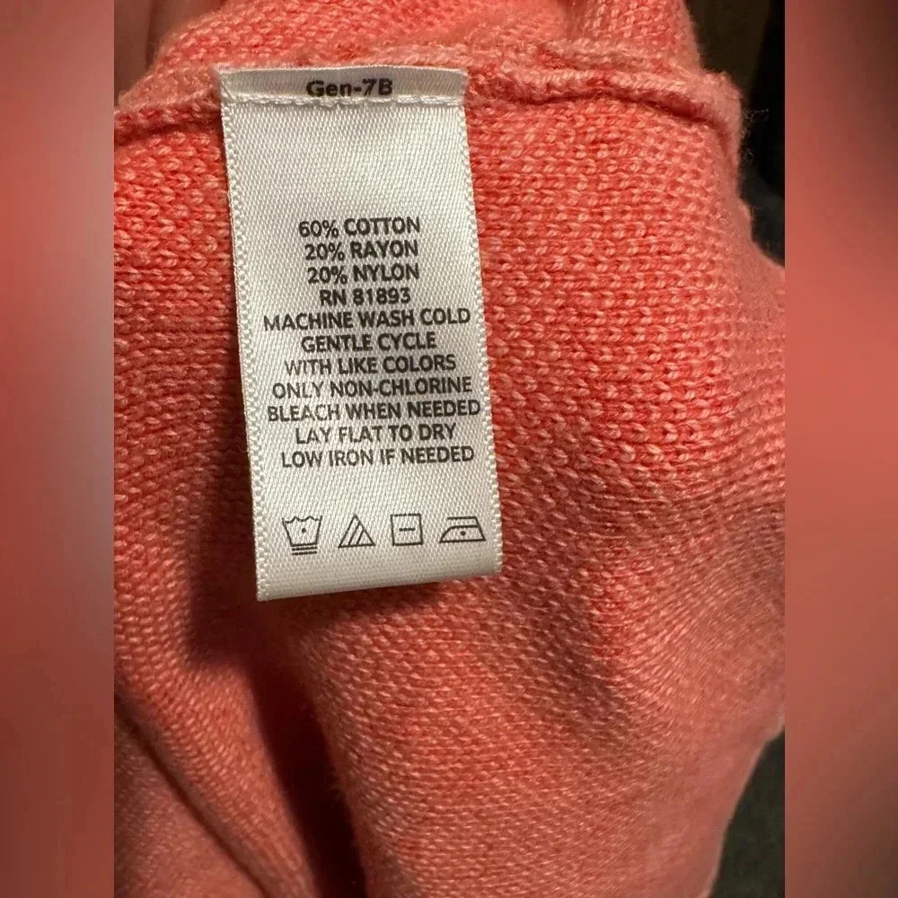 Isaac Mizrahi Choice Pattern Jacquard Cardigan 2XLarge New - Picture 6 of 7